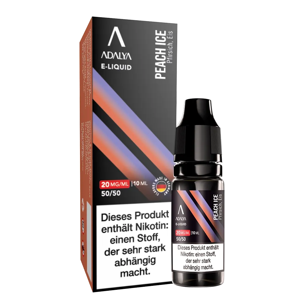 Adalya - Nikotinsalz Liquid - 10ml - Peach Ice - 20mg