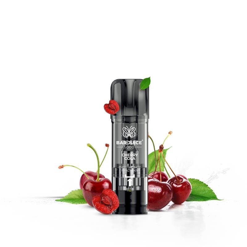 Bar Juice - Prefilled Pods - 2ml - 2er Paket - Cherry Cola | Nikotinsalz-Stärke : 20mg