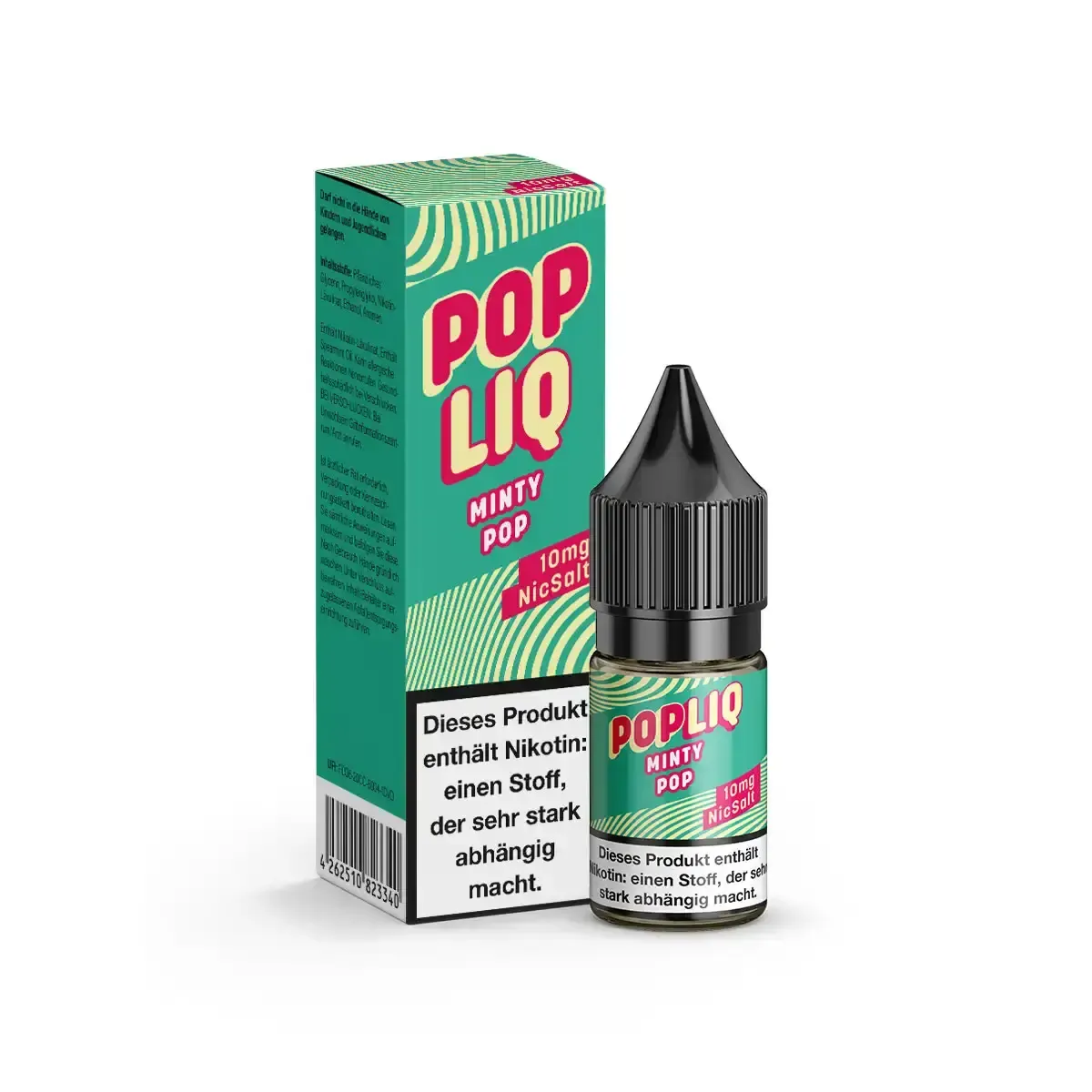 PopLiq Nikotinsalz-Liquid Minty Pop 10ml 10mg PopLiq Nikotinsalz-Liquid Minty Pop 10ml 10mg