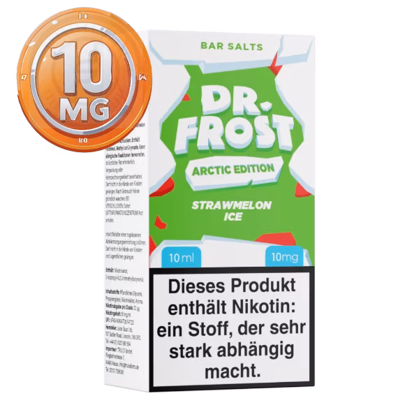 Dr. Frost - Arctic Edition Strawmelon Ice - Nikotinsalz Liquid - 10ml - 10mg