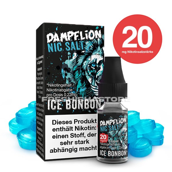 Dampflion - Intense - Ice Bonbon - Nikotinsalz Liquid - 10ml - 20mg