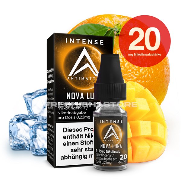 Antimatter - Intense - Nova Luna - Nikotinsalz Liquid - 10ml - 20mg