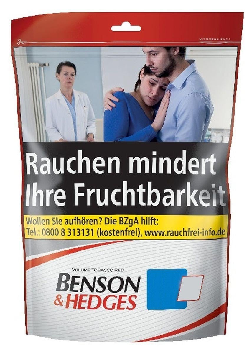 Benson & Hedges - Drehtabak - Red - 125g - Zip - TT B2B