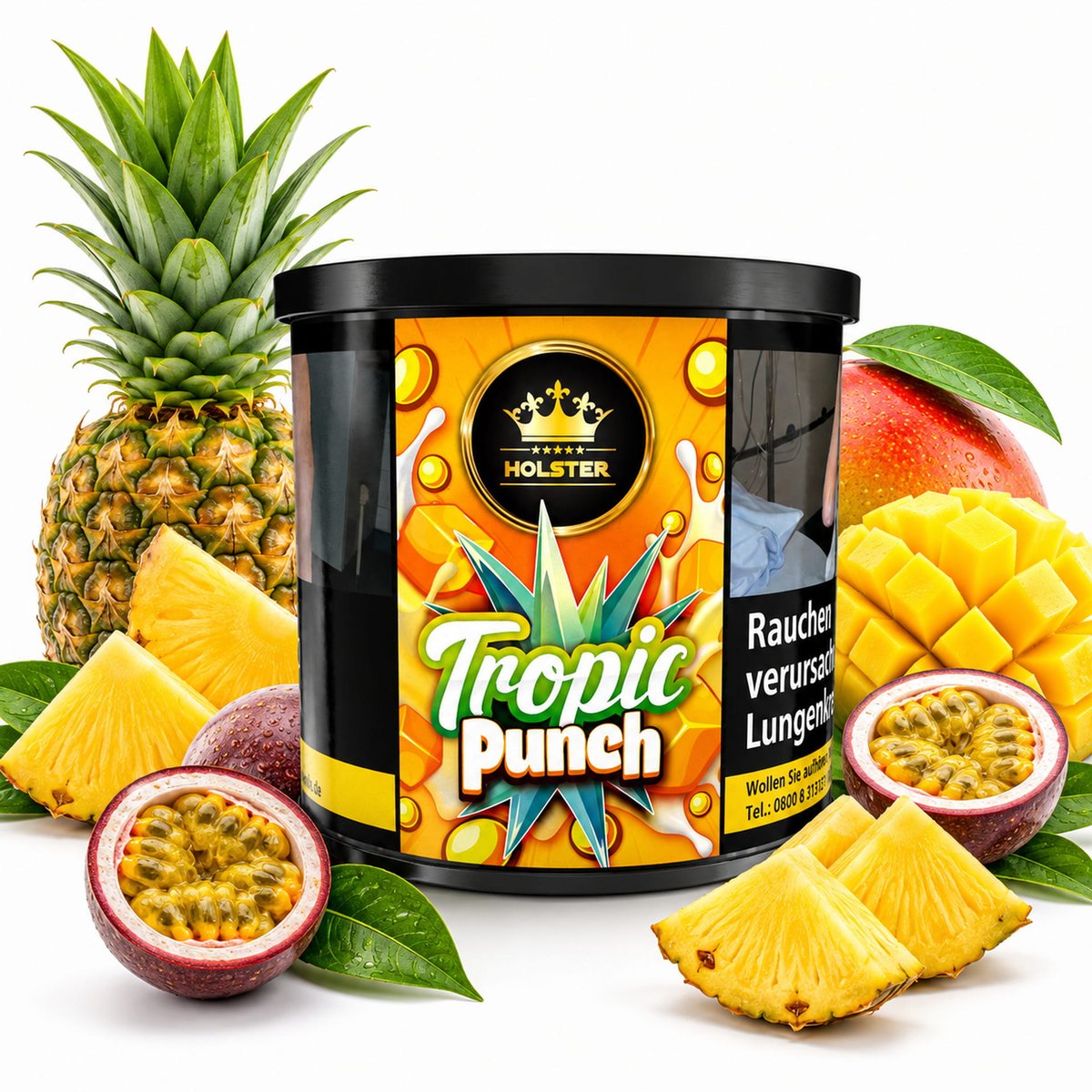Holster Tobacco - 200g - Tropic Punch Holster Tobacco - 200g - Tropic Punch