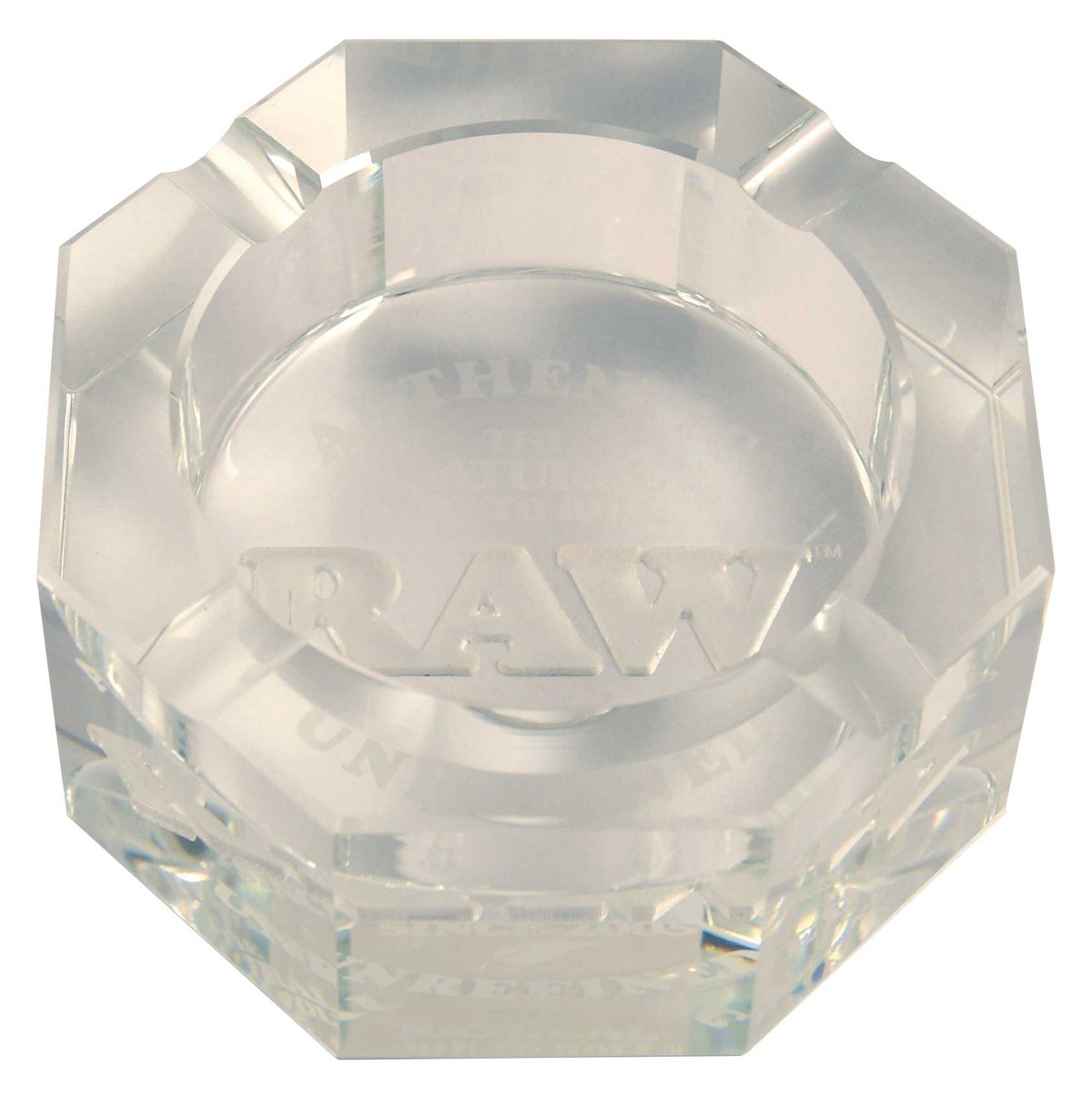 RAW - Crystal - Glas Aschenbecher