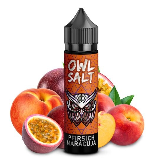 Owl Salt - Longfill Aroma - 10ml - Pfirsich Maracuja
