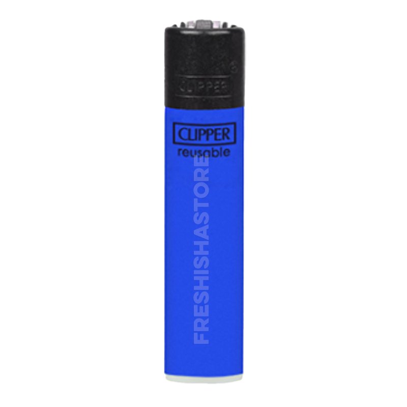 Clipper - Feuerzeug - Solid Branded - Blau - wiederverwendbar