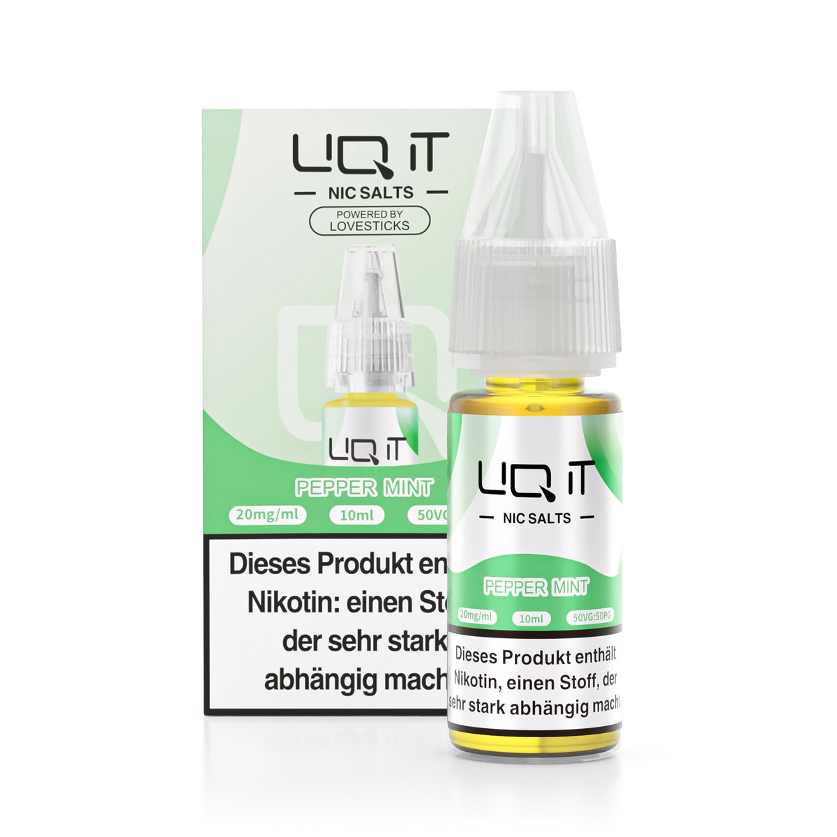 LIQ IT - Nikotinsalz-Liquid - 10ml - Pepper Mint - 20mg