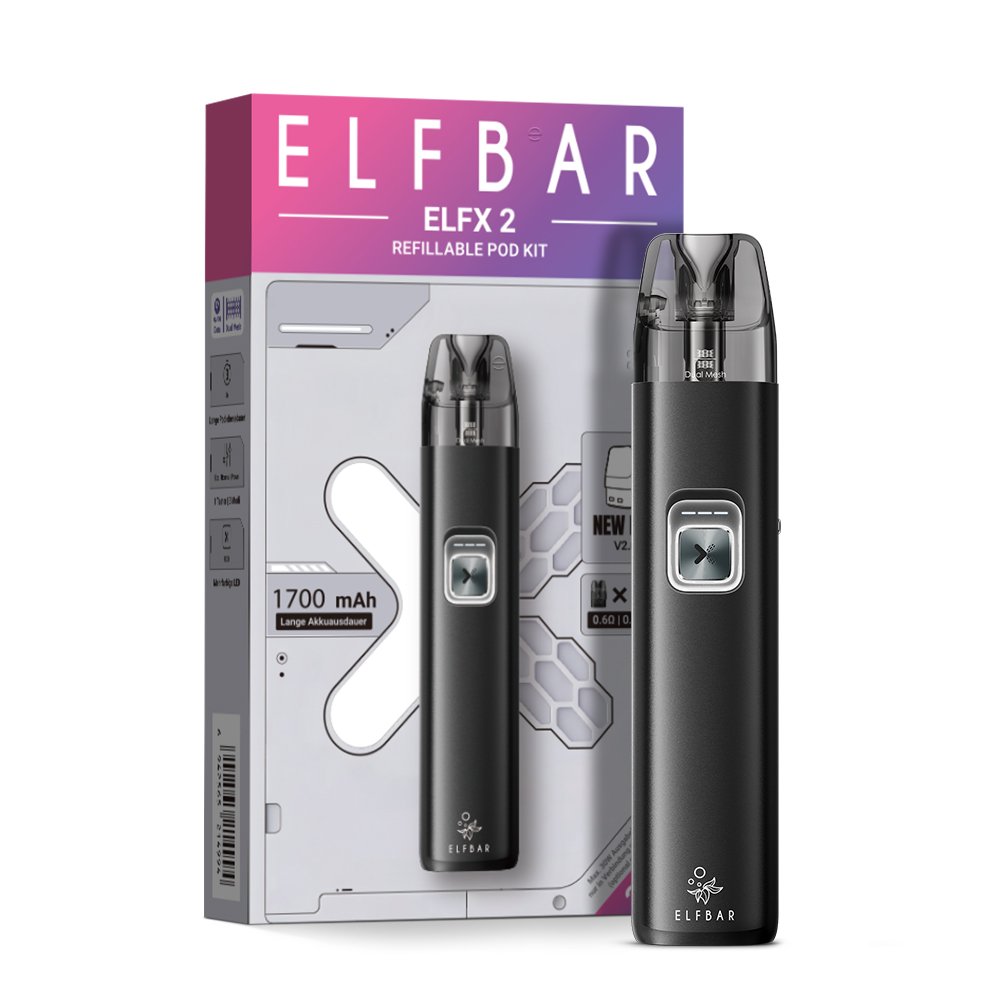 Elfbar - ELFX 2 - Pod Kit - Matte Black