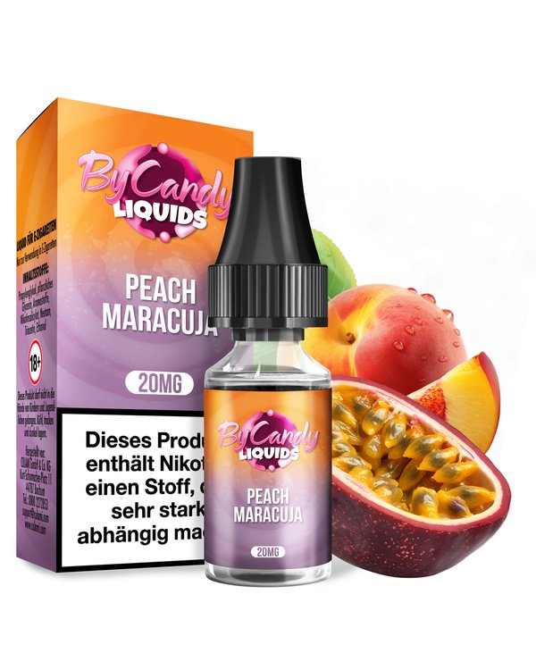 By Candy - Nikotinsalzliquids - 10ml - Peach Maracuja - 20mg