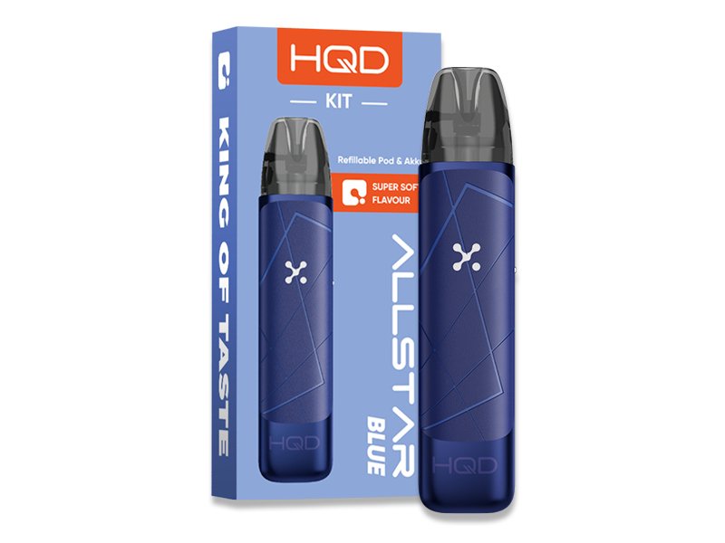 HQD - Allstar Lite - Pod Kit - Blue HQD - Allstar Lite - Pod Kit - Blue