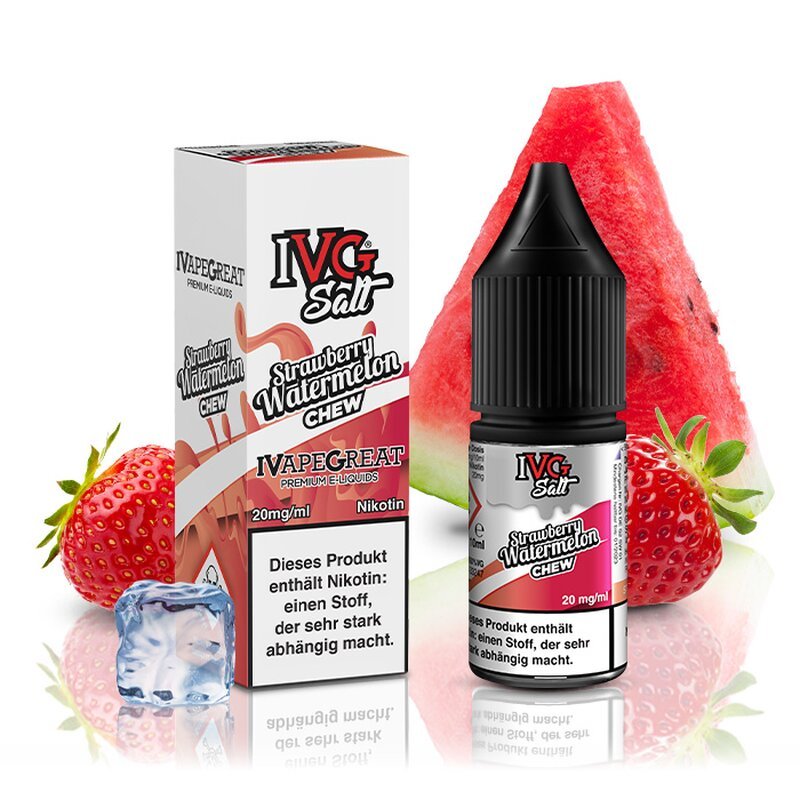 IVG - Salt - Strawberry Watermelon Chew - Nikotinsalz-Liquid - 10ml