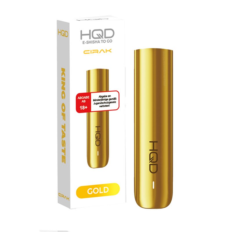 HQD - Cirak - E-Zigarette - Basisgerät - Gold - CP