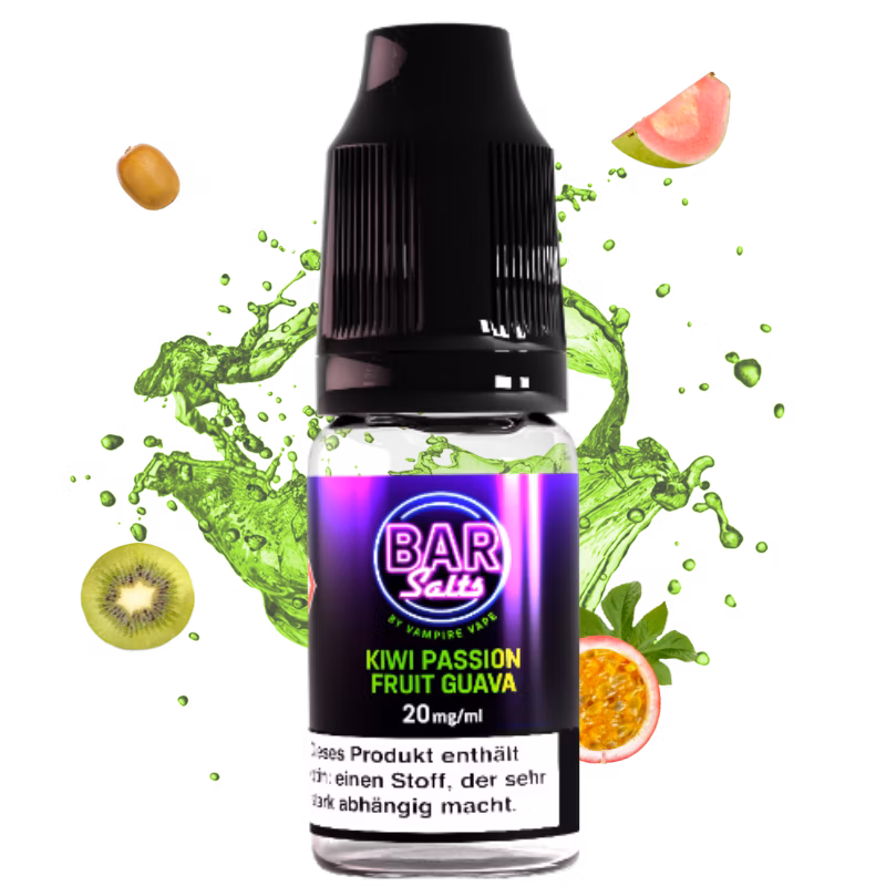 vampire-vape-bar-salts-kiwi-pf-guava-10mg-10ml Vampire Vape - Bar Salts - Kiwi Passion Fruit Guava - 20mg - 10ml