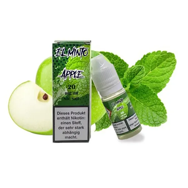 El Minto - Nikotinsalzliquids - 10ml - Apple - 20mg 