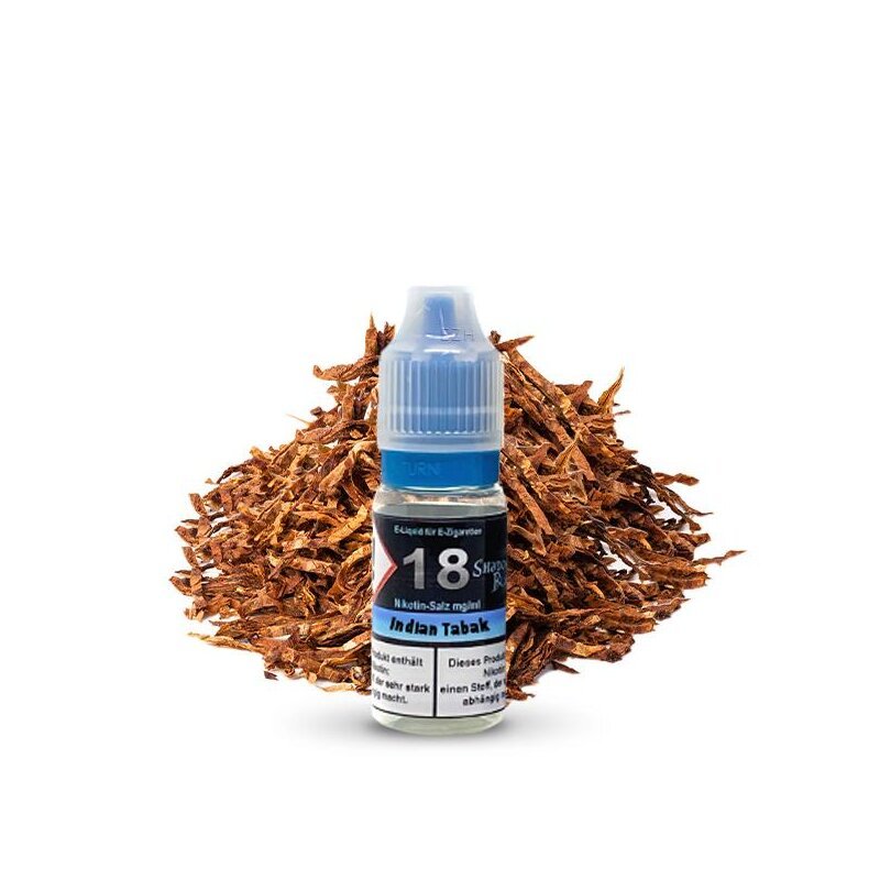 SHADOW BURNER - Indian Tabak - Nikotinsalz Liquid - 10ml / 18mg
