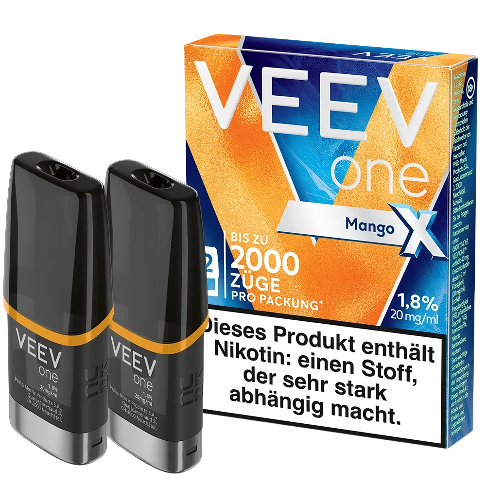 VEEV - ONE - XTRA - Prefilled Pods - 2ml - 20mg - Mango
