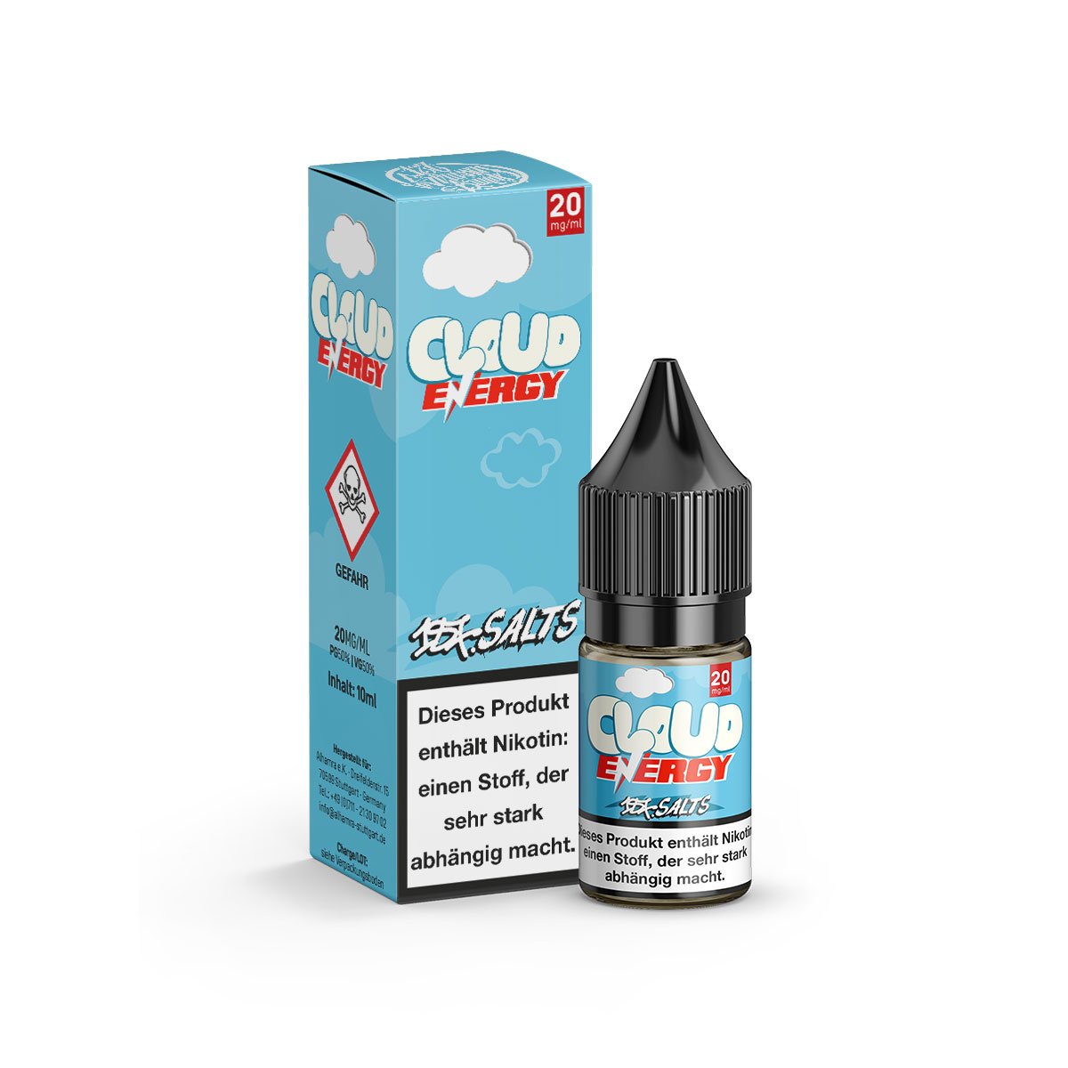187 Straßenbande - Nikotinsalz-Liquids - 10ml - Cloud Energy | Nikotinsalz-Stärke : 20mg | Paketgröße : 1er Packung 187 Straßenbande - Nikotinsalz-Liquids - 10ml - Cloud Energy | Nikotinsalz-Stärke : 20mg | Paketgröße : 1er Packung