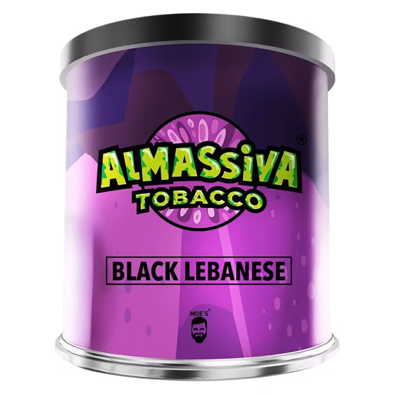 Al Massiva Tobacco - 200g - Black Lebanese Al Massiva Tobacco - 200g - Black Lebanese