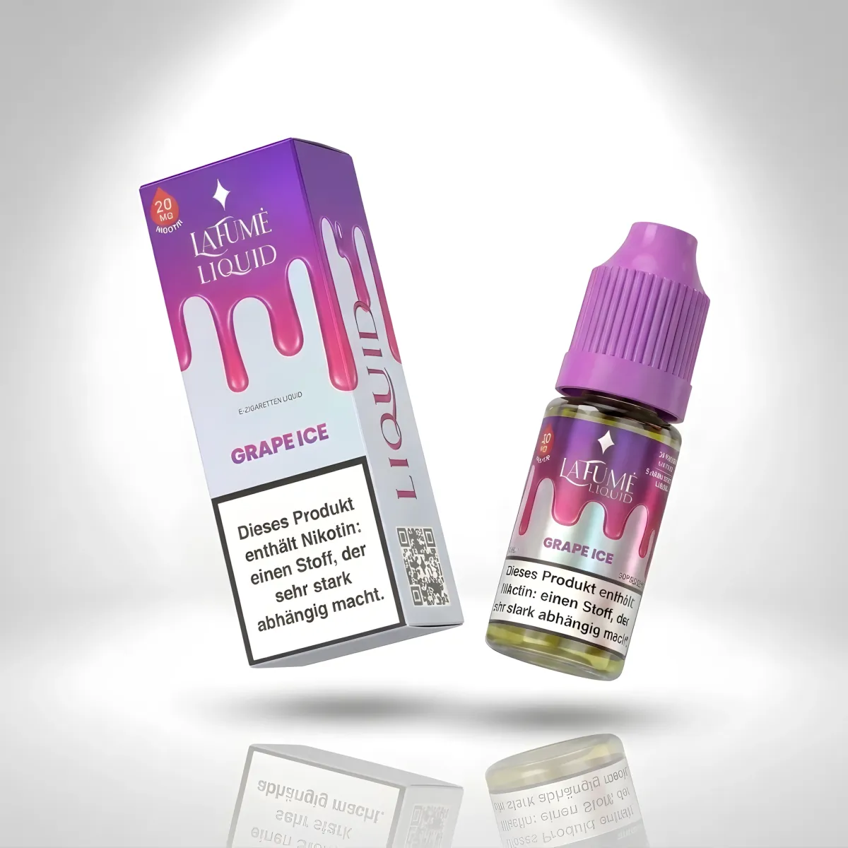 La Fume - Nikotinsalz-Liquid - Grape Ice - 10ml - 20mg