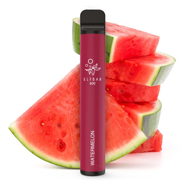 Nikotinfrei - Elfbar - 600 Einweg E-Zigarette - Watermelon - 0mg Nikotinfrei - Elfbar - 600 Einweg E-Zigarette - Watermelon - 0mg