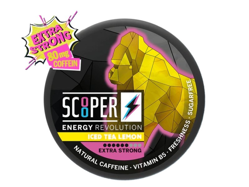 Scooper - Koffein Pouches - Iced Tea Lemon - 80mg