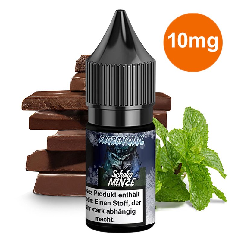 Frozen OWL - Schoko Minze - Nikotinsalz Liquid - 10ml - 10mg
