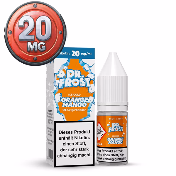 Dr. Frost - Ice Cold Cold Orange Mango Nikotinsalz Liquid 10ml 20mg