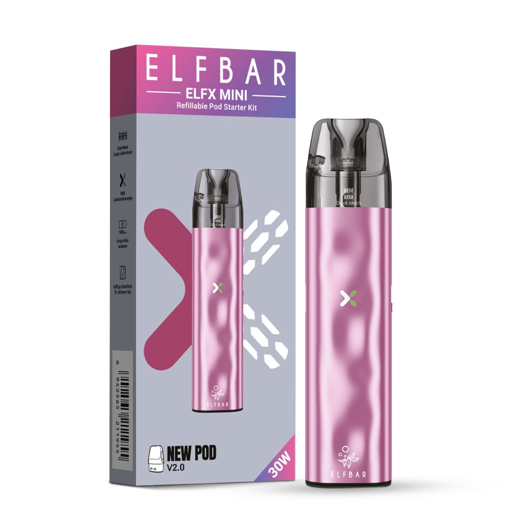 Elfbar - ELFX Mini - Pod Kit - Pink