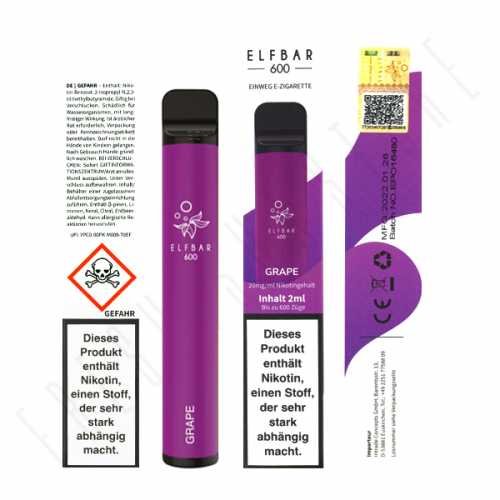 Elf Bar 600 - Grape
