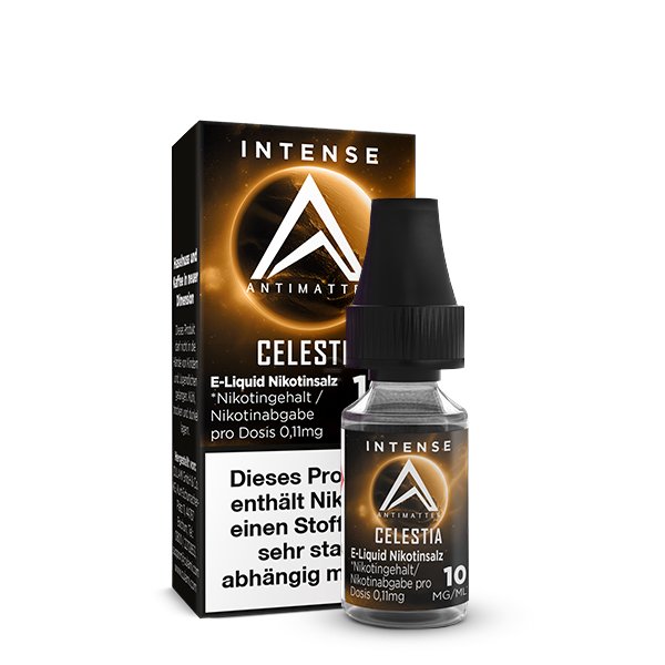 Antimatter - Intense - Celestia - Nikotinsalz Liquid - 10ml - 10mg