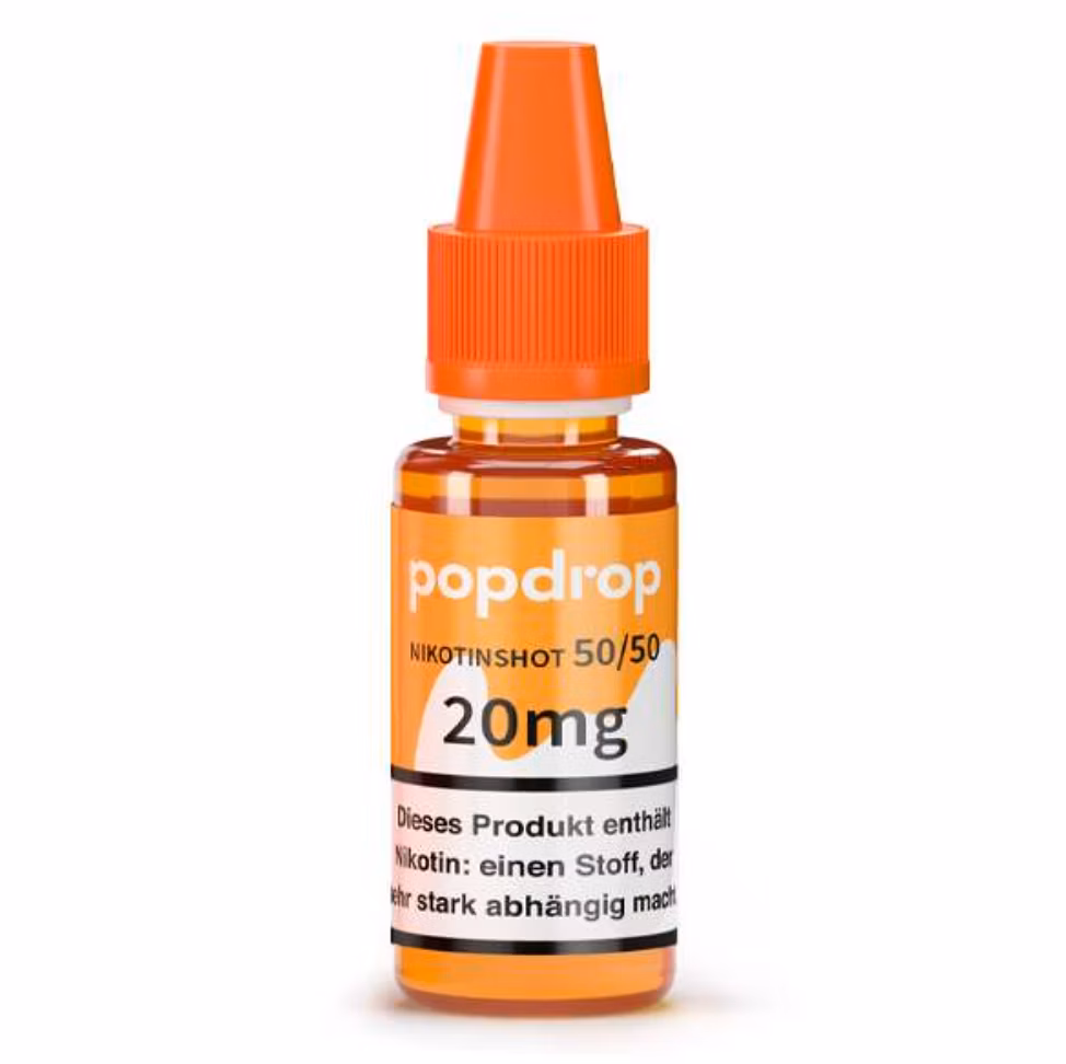 POPDROP - Nikotin-Shot - 50/50 - 20mg/10ml