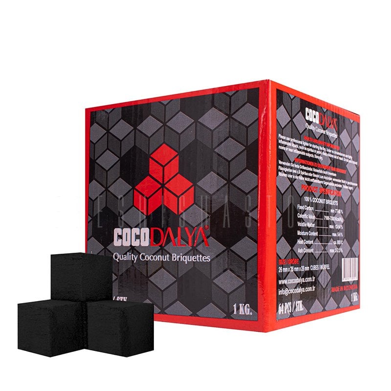 Cocodalya - Naturkohle - 26er - 1kg
