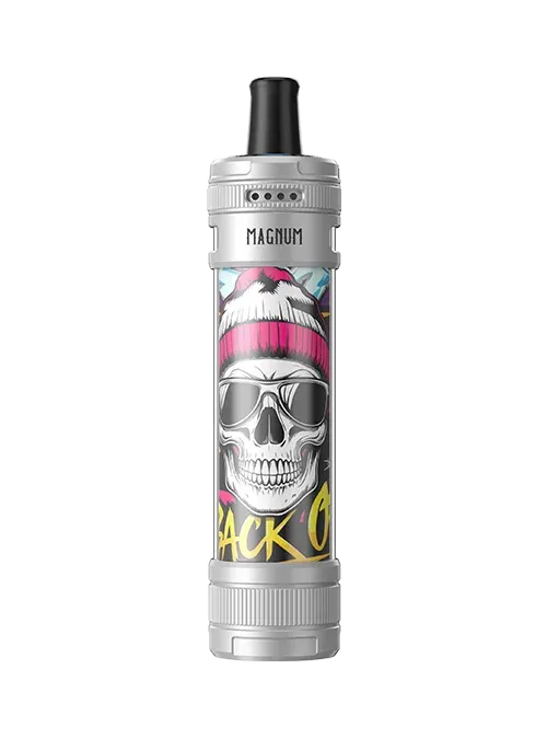 Aspire - Magnum - Pod Kit - Silver & Funky Skull Aspire - Magnum - Pod Kit - Silver & Funky Skull