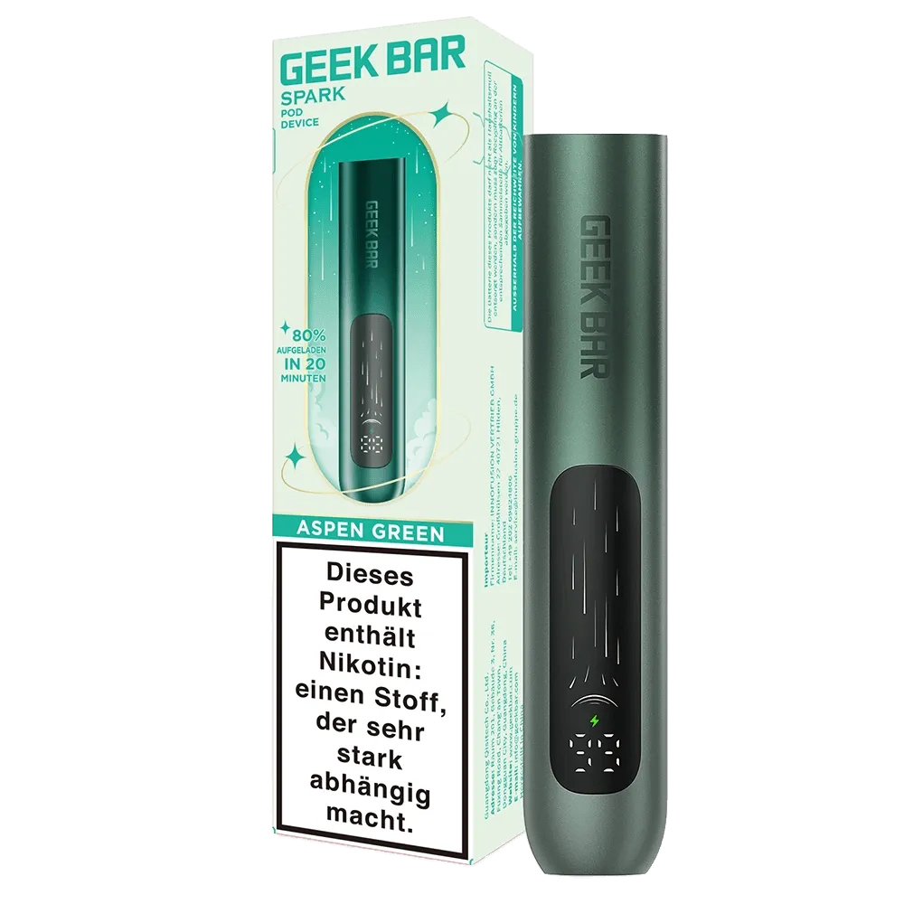 Geek Bar Spark Basisgerät Aspen Green