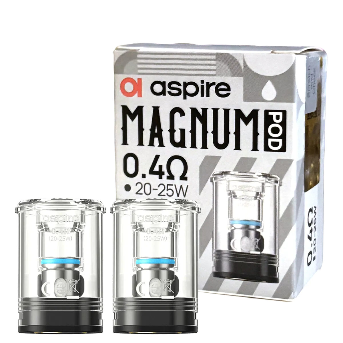 Aspire - Magnum - Pod Tank Verdampfer - 2er Paket - 0.4 Ohm
