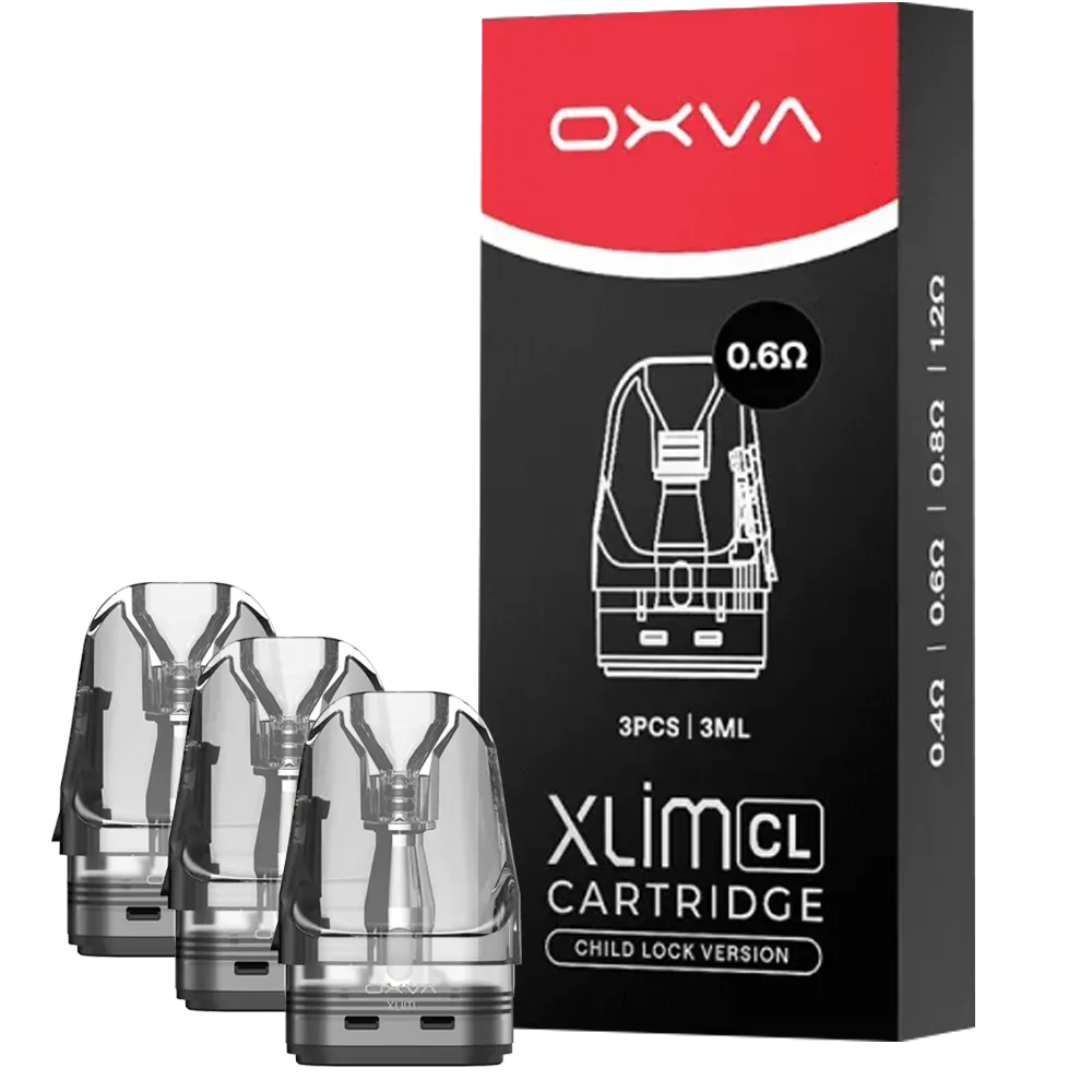 OXVA - Xlim Pro - Pod Tank Verdampfer - 3er Paket - 3ml Top Fill - 0.6 Ohm