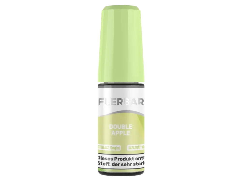 Flerbar - Nikotinsalz Liquid - 10ml - Double Apple - 10mg Flerbar - Nikotinsalz Liquid - 10ml - Double Apple - 10mg