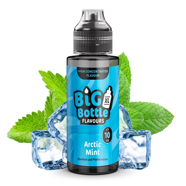 Big Bottle - Aroma - 10ml - Arctic Mint | Inhalt : 10ml | Nikotinstärke : 0mg | Paketgröße : 1er Packung