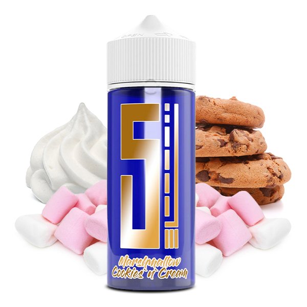 5Elements - Blue Series - Marshmallow Cookies n Cream - Aroma - 10ml 5Elements - Blue Series - Marshmallow Cookies n Cream - Aroma - 10ml