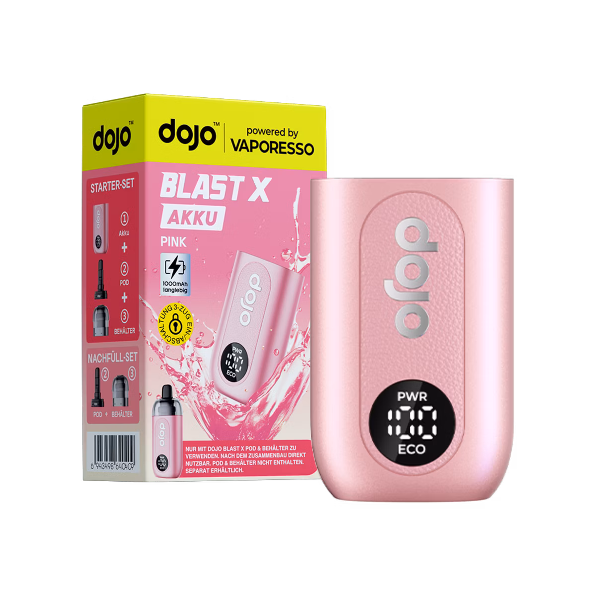 Vaporesso - Dojo Blast X - Basisgerät - Pink