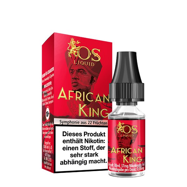 OS - Nikotinsalz-Liquid - 10ml - African King - 17mg OS - Nikotinsalz-Liquid - 10ml - African King - 17mg