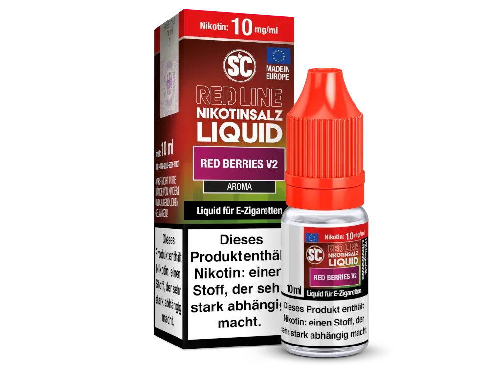 SC Red Line - Nikotinsalzliquid - 10ml - 10mg - Red Berries V2