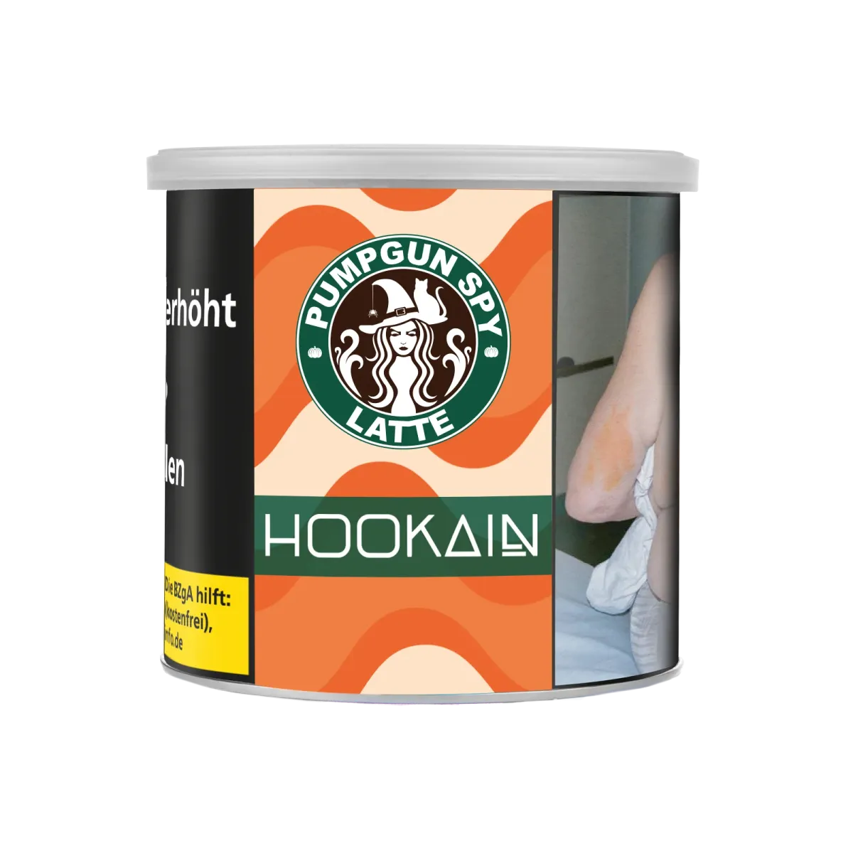 Hookain Tobacco - Pumpgun Spy Latte | Gewicht : 200g - TT - B2B Hookain Tobacco - Pumpgun Spy Latte | Gewicht : 200g - TT - B2B