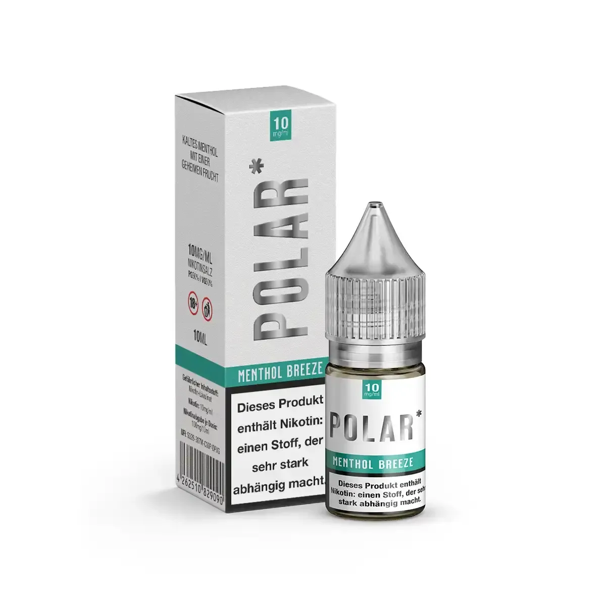 Polar Nikotinsalz-Liquid Menthol Breeze 10ml 10mg Polar Nikotinsalz-Liquid Menthol Breeze 10ml 10mg
