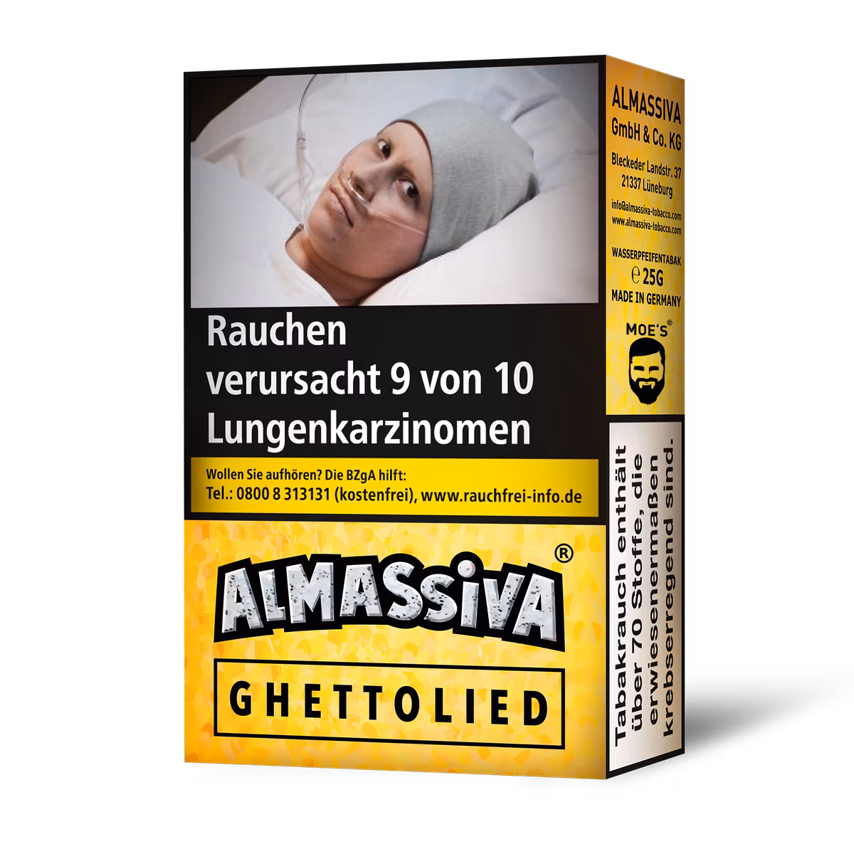 Al Massiva Tobacco - Ghettolied - 25g