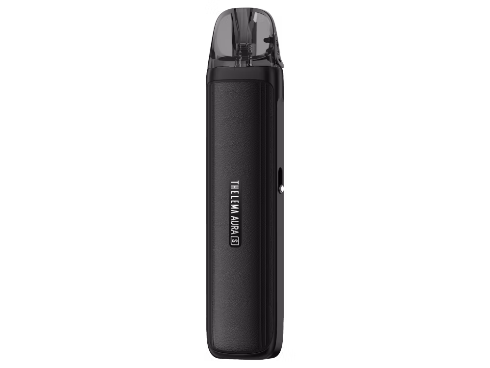 Lost Vape - Thelema Aura S - Pod Kit - Leather Black Lost Vape - Thelema Aura S - Pod Kit - Leather Black
