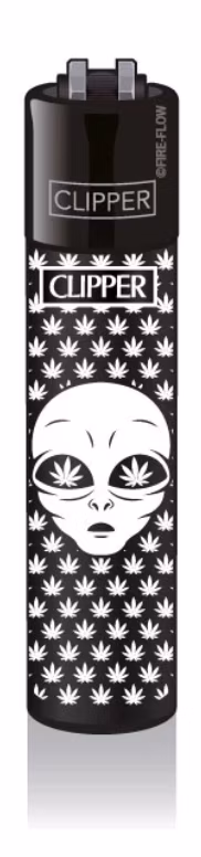 clipper-feuerzeug-420-aliens-2v4 Clipper - Feuerzeug - 420 ALIENS #2 - 2v4 - wiederverwendbar