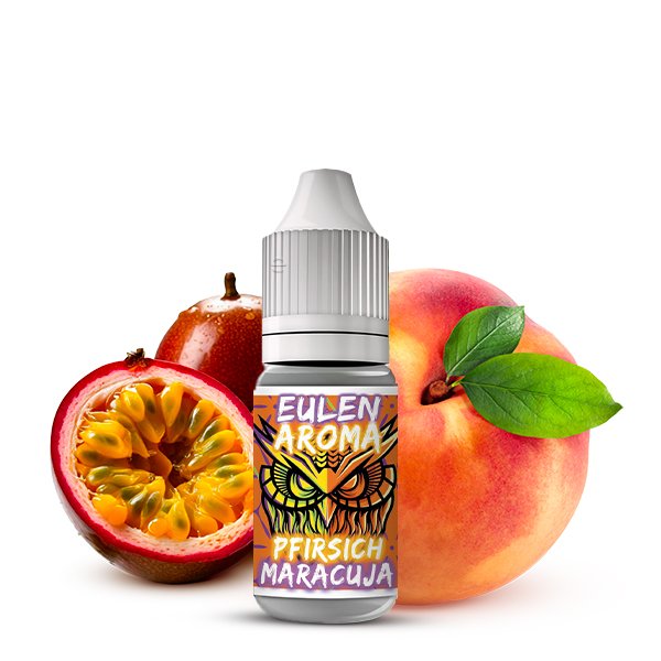 Eulen Aroma - Pfirsich Maracuja - Aroma - 10ml Eulen Aroma - Pfirsich Maracuja - Aroma - 10ml