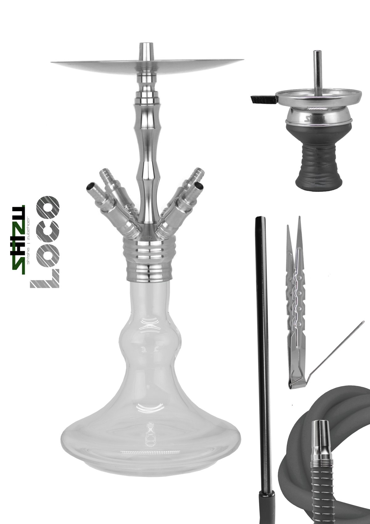 Shizu Shisha - Loco L907 - Clear
